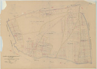 Cauroy-lès-Hermonville (51102). Section B1 échelle 1/1250, plan mis à jour pour 1955, plan non régulier (papier).