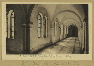 ARCIS-LE-PONSART. 8-Abbaye de Notre-Dame d'Igny. Le cloître.
Éditions artistiques F. Gros.Sans date