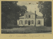 COURCELLES-SAPICOURT. Villa Senart : quartier général de Napoléon III, le 21 août 1870.