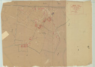 Moeurs-Verdey (51369). Section B3 2 échelle 1/1250, plan mis à jour pour 01/01/1933, non régulier. Moeurs (papier)