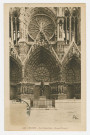 REIMS. 635. La Cathédrale. Grand Portail. / Pol. Reims : Jacques Fréville