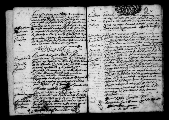 Reims. Saint-Jacques. Baptêmes, mariages, sépultures, confirmations 1706-1710