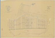 Vert-Toulon (51611). Section G1 échelle 1/1250, plan mis à jour pour 1958, plan non régulier (papier)
