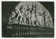 ÉPERNAY. En Champagne. Bas-relief taillé dans la craie des caves. Champagne Mercier, Epernay