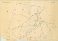 Mourmelon-le-Petit (51389). Tableau d'assemblage échelle 1/5000, plan remembré pour 1968, plan régulier (papier)