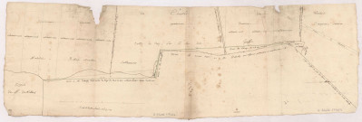 Ancien plan des 3eme et 4eme division de la forêt de Vertus, 1755.
