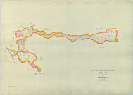Saint-Hilaire-le-Grand (51486). Section ZI échelle 1/2000, plan remembré pour 1965, plan régulier (papier armé)