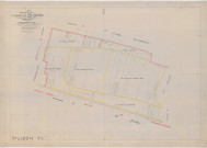 Muizon (51391). Section Y1 2 échelle 1/2000, plan remembré pour 1923, plan régulier (papier).