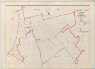 Châtillon-sur-Morin (51137). Section ZC échelle 1/2000, plan remembré pour 01/01/1966, régulier avant 20/03/1980 (papier armé)