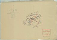 Vert-Toulon (51611). Tableau d'assemblage 3 échelle 1/10000, plan MIs à jour pour 1934, plan non régulier (papier)