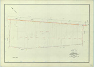Sarry (51525). Section ZD échelle 1/2000, plan remembré pour 1968, plan régulier (papier armé)