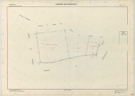 Dampierre-sur-Moivre (51208). Section ZB échelle 1/2000, plan remembré pour 1969, plan régulier (papier armé)