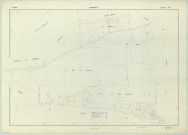 Vandières (51592). Section AW échelle 1/1000, plan renouvelé pour 1969, plan régulier (papier armé).