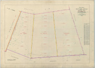Bannes (51035). Section ZA échelle 1/2000, plan remembré pour 01/01/1969, régulier avant 20/03/1980 (papier armé)