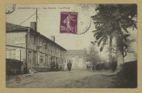 SOMSOIS. Les écoles. La poste / Ch. Brunel, photographe à Matougues.
MatouguesÉdition Ch. Brunel.[vers 1937]
Collection Cazin