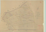 Lavannes (51318). Section B2 échelle 1/2500, plan mis à jour pour 1942, plan non régulier (papier).