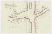 Extrait du plan général de la ville de Fismes, 1785.