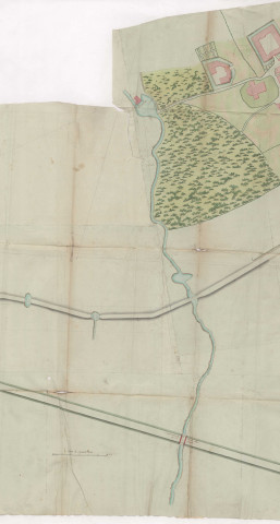 Plan général de la levée de Blacy, 1785.