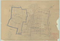 Lavannes (51318). Section D2 échelle 1/2500, plan mis à jour pour 1942, plan non régulier (papier).