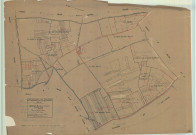 Essarts-lès-Sézanne (Les) (51235). Section B1 échelle 1/2500, plan mis à jour pour 01/01/1933, non régulier (calque)