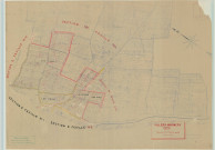 Villers-Marmery (51636). Section G2 2 échelle 1/1000, plan mis à jour pour 1951, plan non régulier (papier).