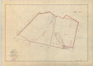 Marigny (51351). Section ZK échelle 1/2000, plan remembré pour 01/01/1964, régulier avant 20/03/1980 (papier armé)