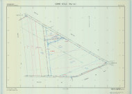 Somme-Vesle (51548). Section YV échelle 1/2000, plan remembré pour 1989, plan régulier (calque)