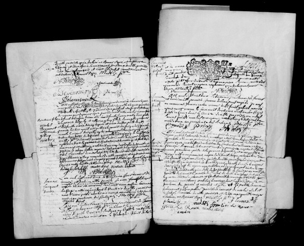 Nesle-le-Repons. Baptêmes, mariages, sépultures 1702-1714