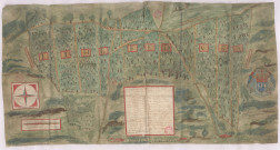 Carte du bois de Sermiers par Huymebrt, 1673