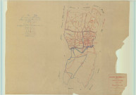 Villers-Allerand (51629). Tableau d'assemblage échelle 1/10000, plan pour 1948, (papier).