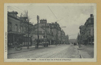 REIMS. 318. Avenue de Laon vers la place de la République.
ReimsG. Graff et Lambert.Sans date