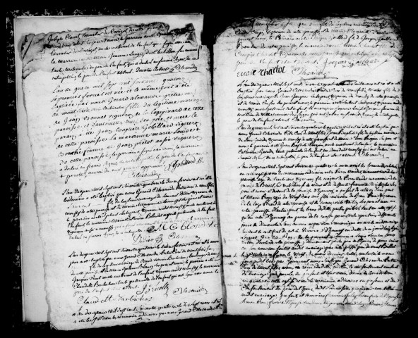 Chavot-Courcourt. Baptêmes, mariages, sépultures 1774-1792
