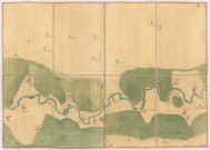 Rivière de la Marne n°12, Donjeux, de Fronville à Voicourt, 1745.