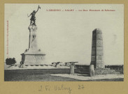 VALMY. L'Argonne. Les Deux Monuments de Kellermann.
(51 - Sainte-MenehouldMartinet-Heuillard).[avant 1914]
