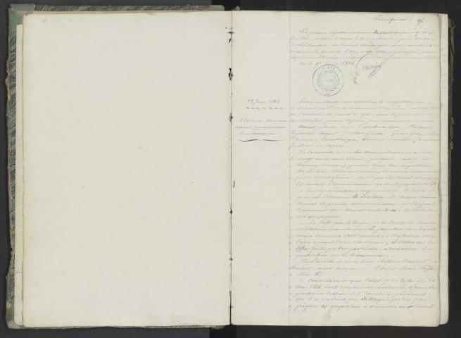 Délibérations municipales.