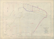 Possesse (51442). Section ZH échelle 1/2000, plan remembré pour 1967 (extension sur Saint-Mard-sur-le-Mont section Y2), plan régulier (papier armé)