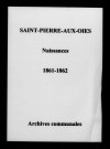 Saint-Pierre-aux-Oies. Naissances 1861-1862