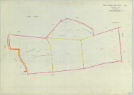 Saint-Mard-sur-Auve (51498). Section ZH échelle 1/2000, plan remembré pour 1968, plan régulier (papier armé)