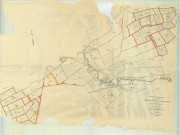 Saint-Hilaire-le-Grand (51486). Tableau d'assemblage 2 échelle 1/10000, plan remembré pour 1965, plan régulier (papier)