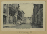 ÉPERNAY. La grande guerre 1914-1918-Épernay bombardé en juillet 1918-Épernay-Rue des berceaux.
Édition Péroche.[vers 1918]