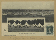 MOURMELON-LE-GRAND. 81. Camp de Châlons : Vue des tentes.
MourmelonLib. Militaire Guérin (54 - Nancyimp. Réunies de Nancy).[vers 1906]