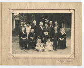 Mariage, photographie de groupe