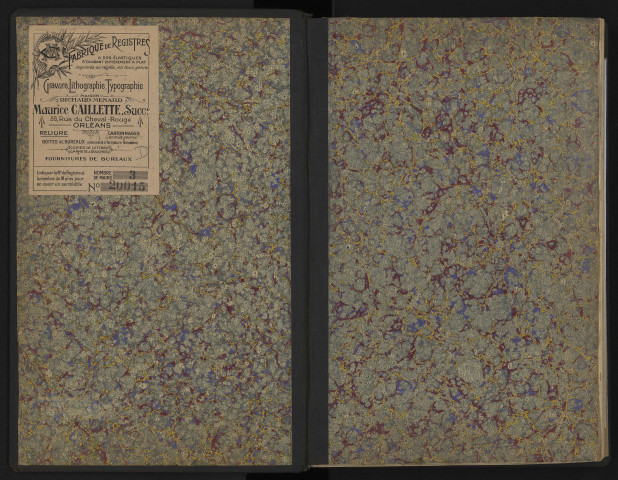 Registre manuscrit "Ma Campagne d'Orient 1917-1918" par le lieutenant Jehan de Crespin de Billy incluant des photographies (1re partie du fonds Jehan de Billy)