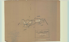 Saint-Lumier-la-Populeuse (51497). Tableau d'assemblage échelle 1/10000, plan mis à jour pour 1932, plan non régulier (calque)