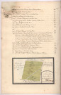 Plan du canton dit les Forges cotté 19e au plan général des Maisneux 1760, Pierre Villain