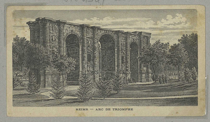 REIMS. Arc de Triomphe.