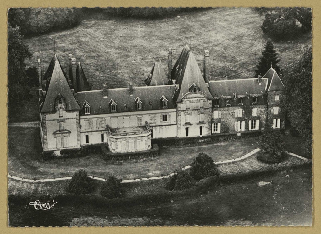 ORBAIS. -414 A-Vue aérienne. Le Château de Coupigny.
Édition Aériennes Cim (71 - MâconCombier).[vers 1959]
