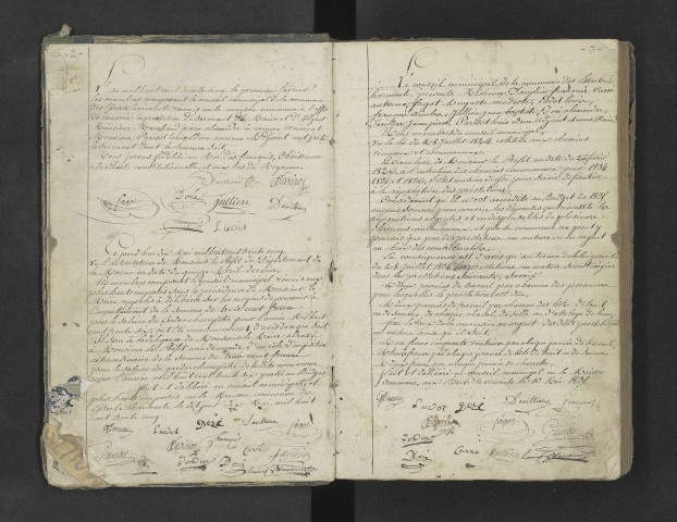 Délibérations municipales.