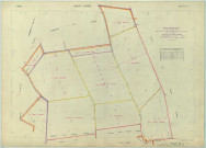 Saint-Vrain (51521). Section ZA échelle 1/2000, plan remembré pour 1962, plan régulier (papier armé)