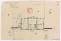 Plan du nouveau presbytère et d'un terrain à Sillery (1788)